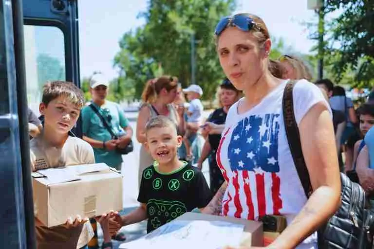 Delivering Aid 80 Miles from the Front